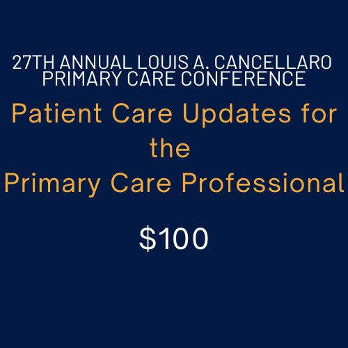 Patient Care Updates for the Primary Care Professional Banner