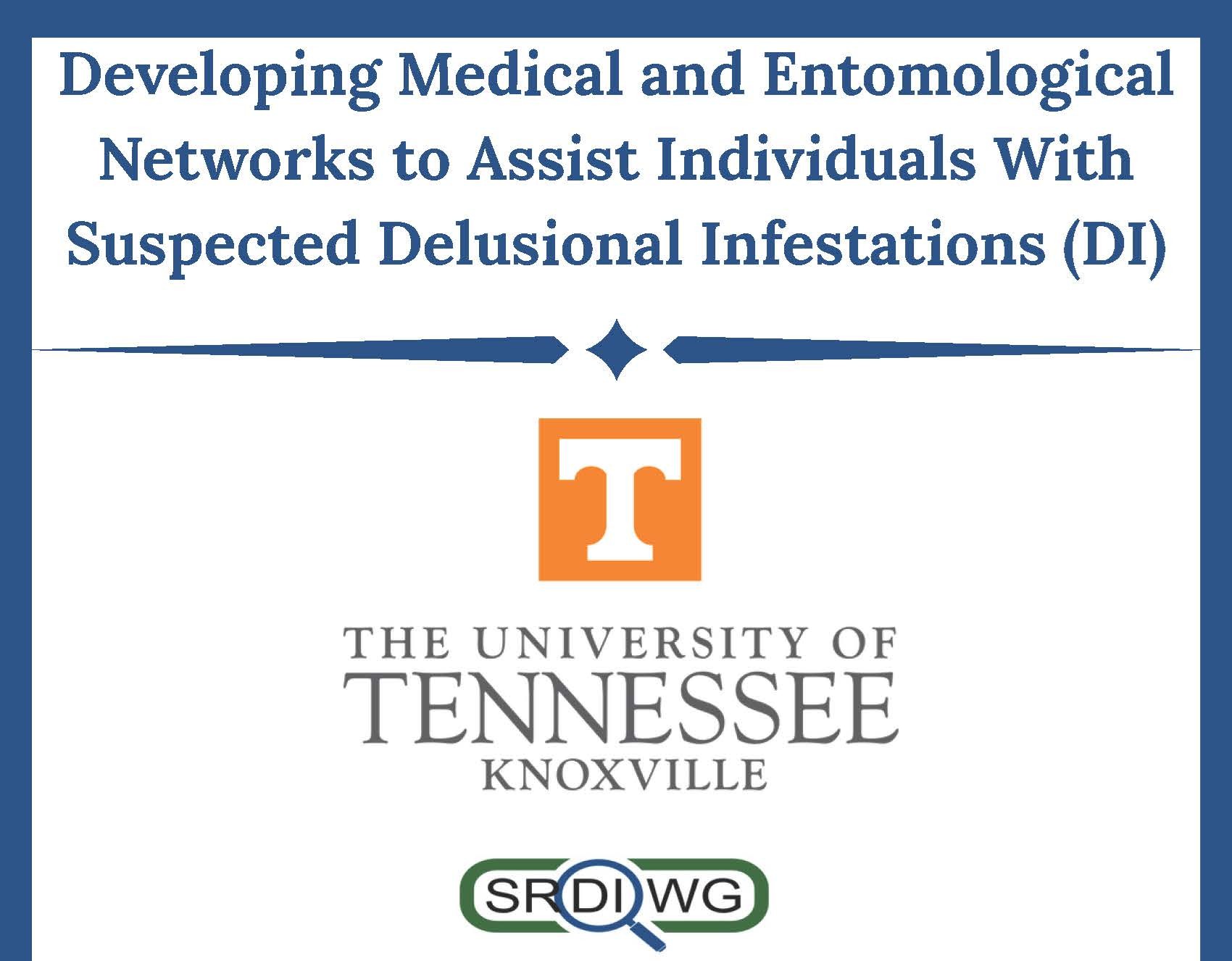 Developing Medical and Entomological Networks to Assist Individuals with Suspected Delusional Infestations (DI) - January 23, 2026 Banner