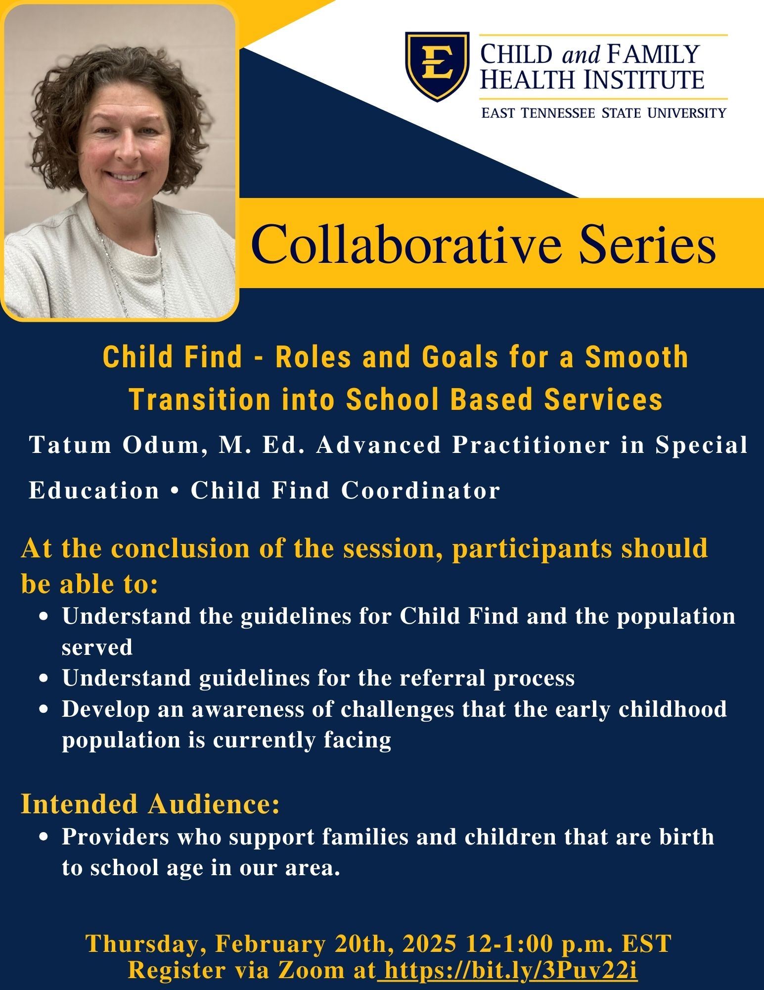 Child and Family Health Institute (CFHI) Collaborative Series - Child ...