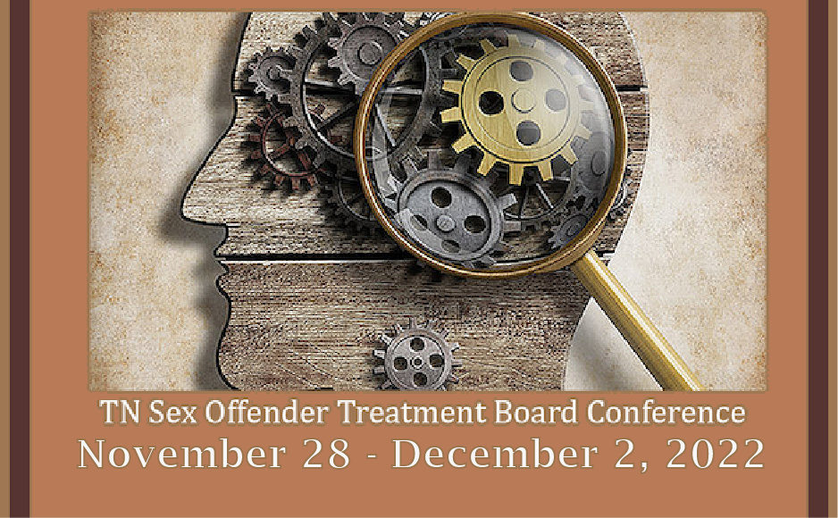 2022 Tennessee Sex Offender Treatment Board Annual Provider Conference Banner